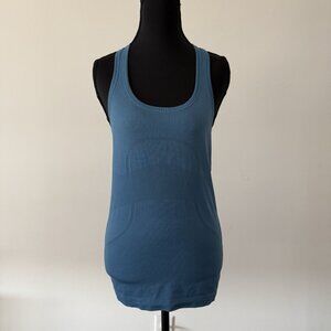 Lululemon Tank Top Swiftly Tech Racerback Women’s Size 6 Blue Sporty Gym Workout